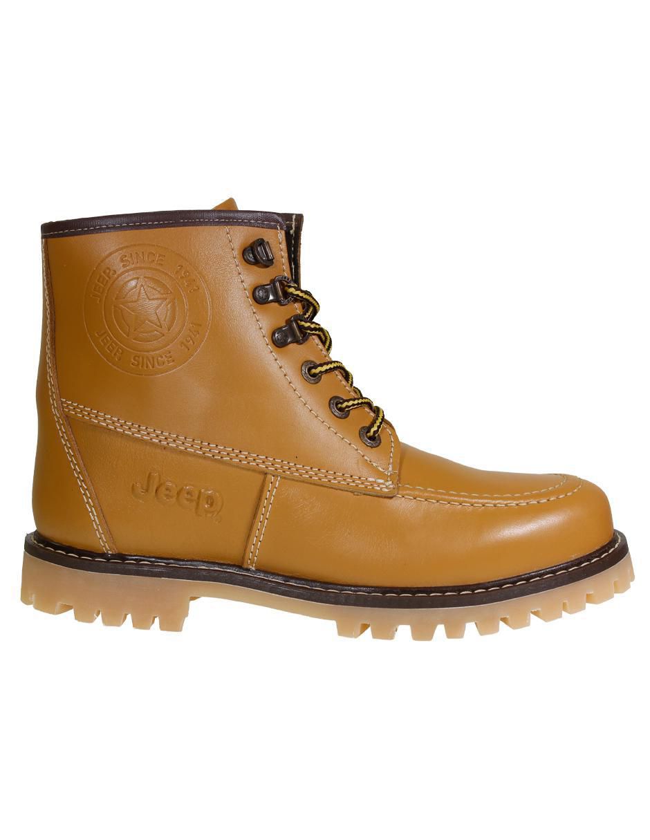 Bota de piel para hombre
