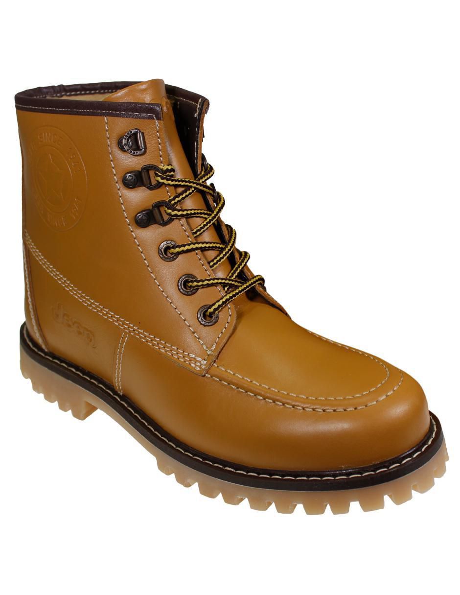 Bota de piel para hombre