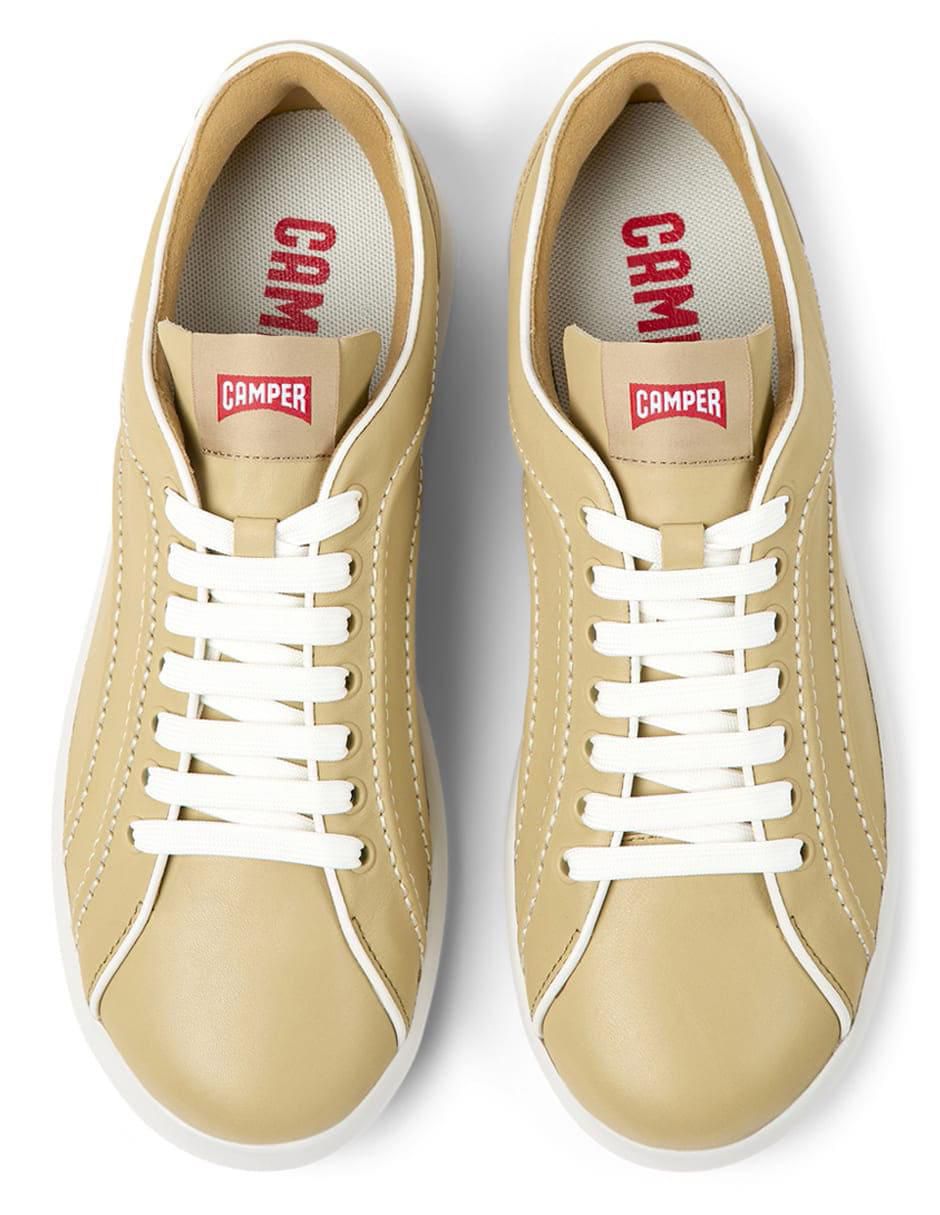 Tenis de piel para hombre