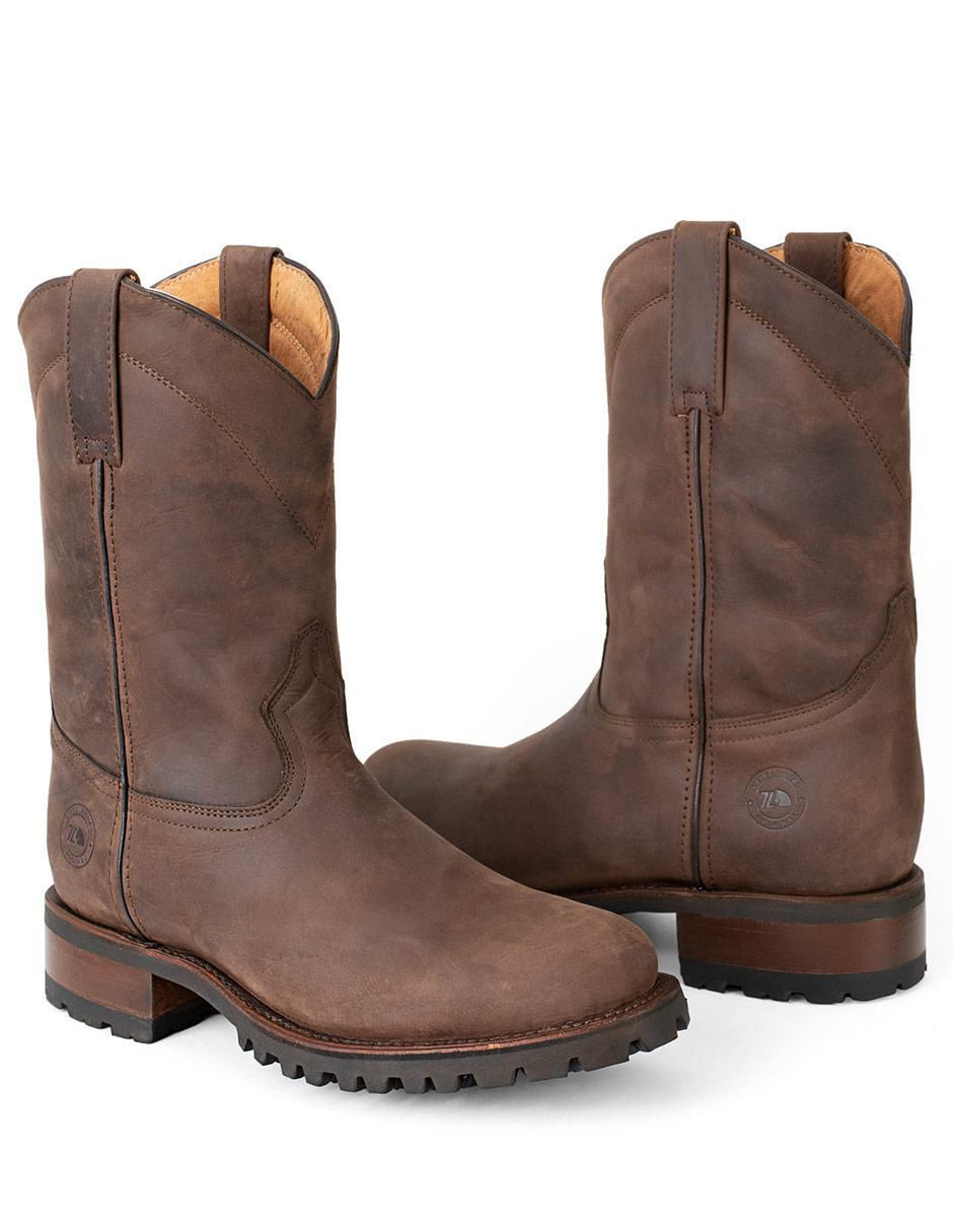 Bota Roper de piel para hombre