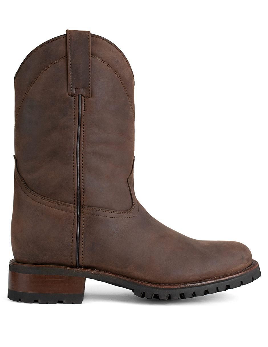 Bota Roper de piel para hombre