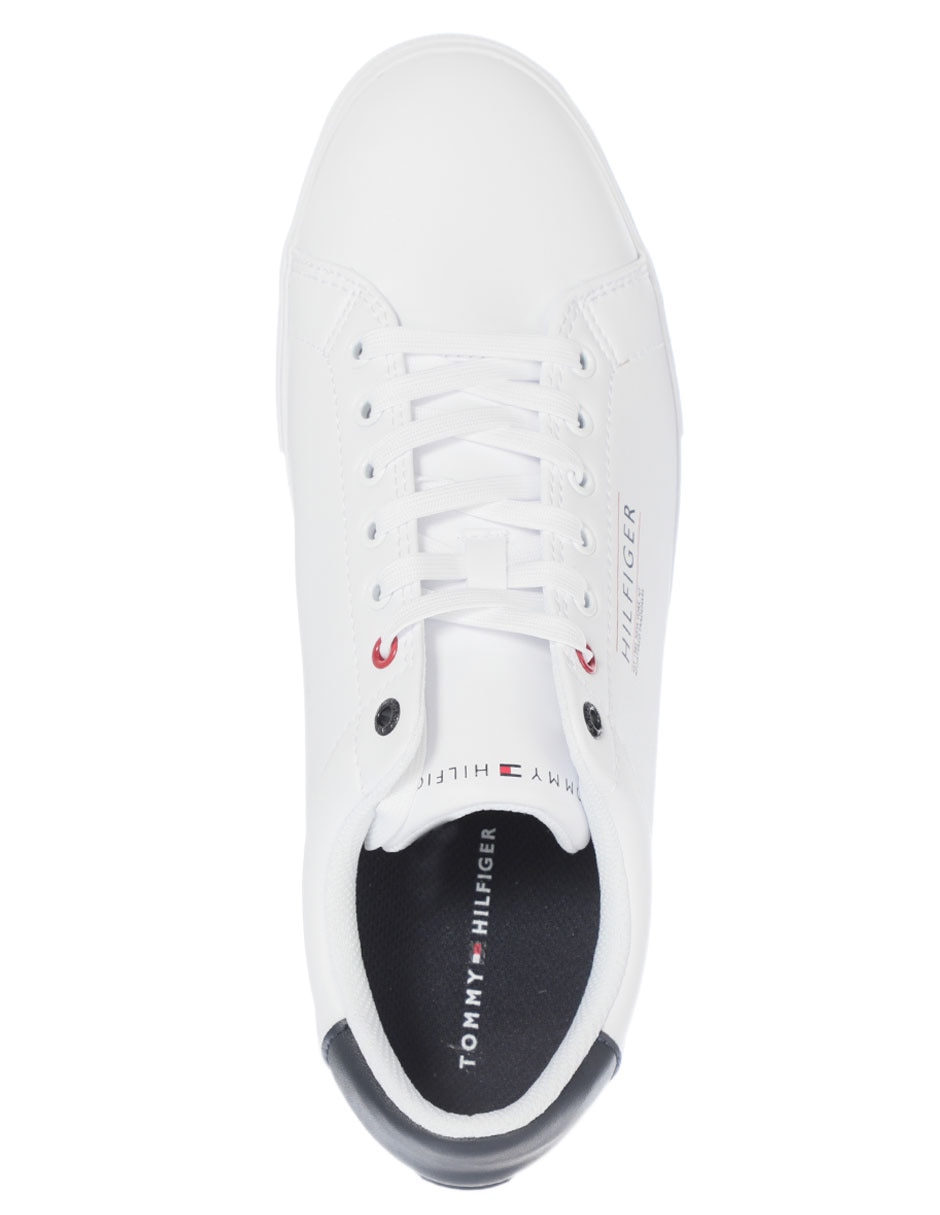 Tenis Tommy Hilfiger pu vulc rwb int para hombre