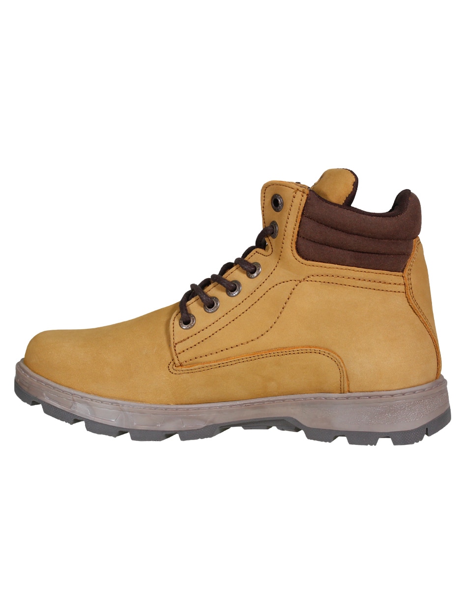 Bota de piel para hombre