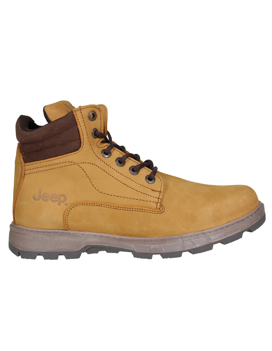 Bota de piel para hombre