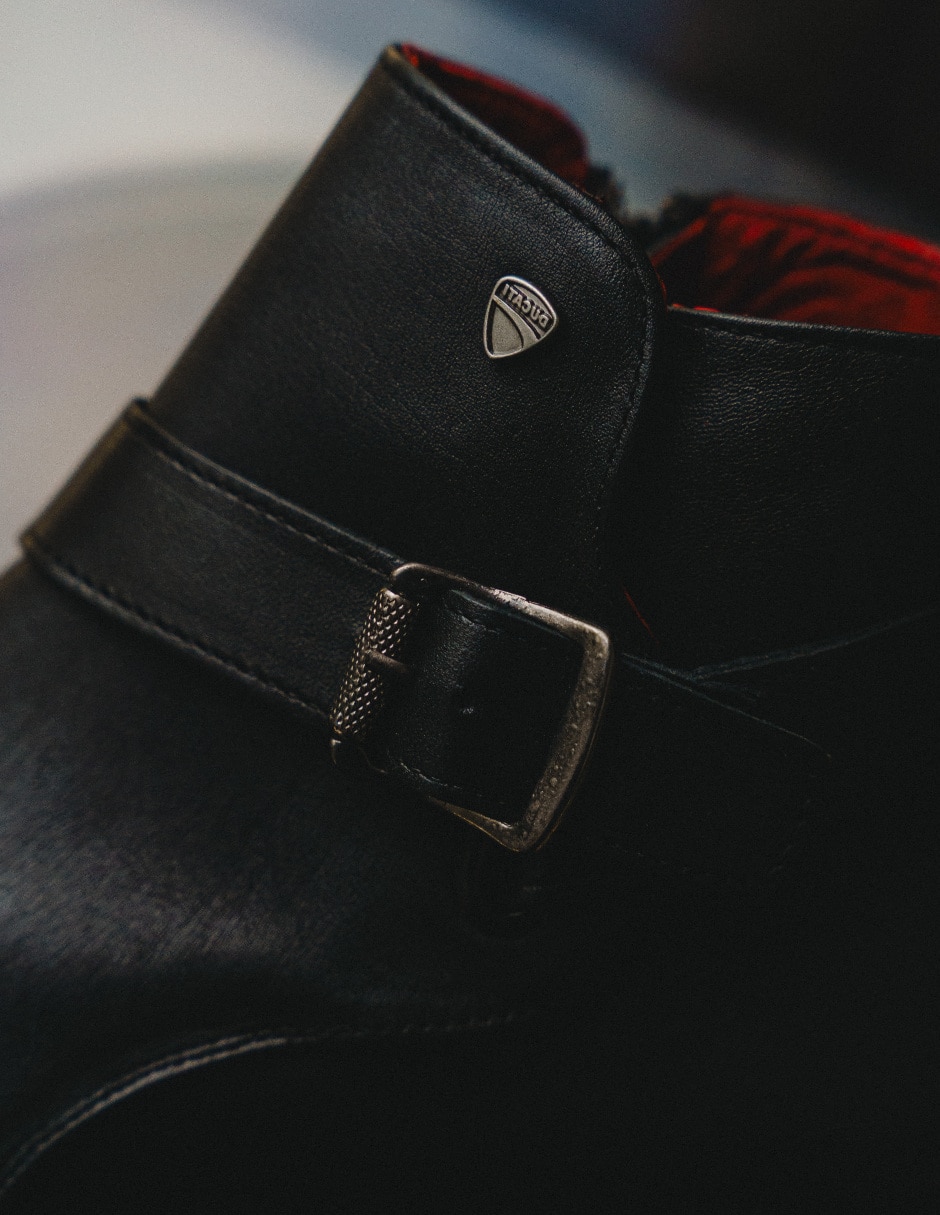 Bota/botín ducati no aplica "de" piel bovino "para hombre"