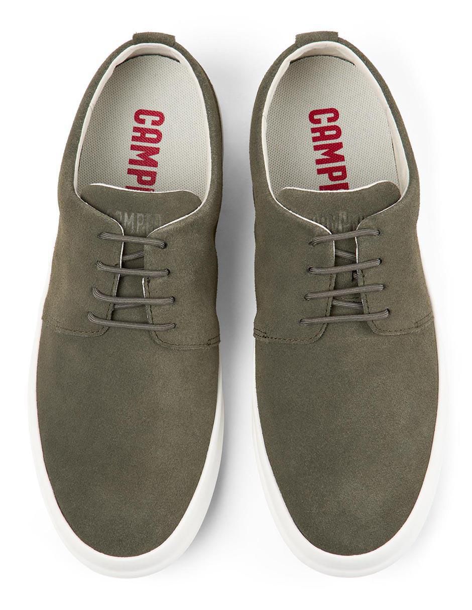 Tenis de piel para hombre