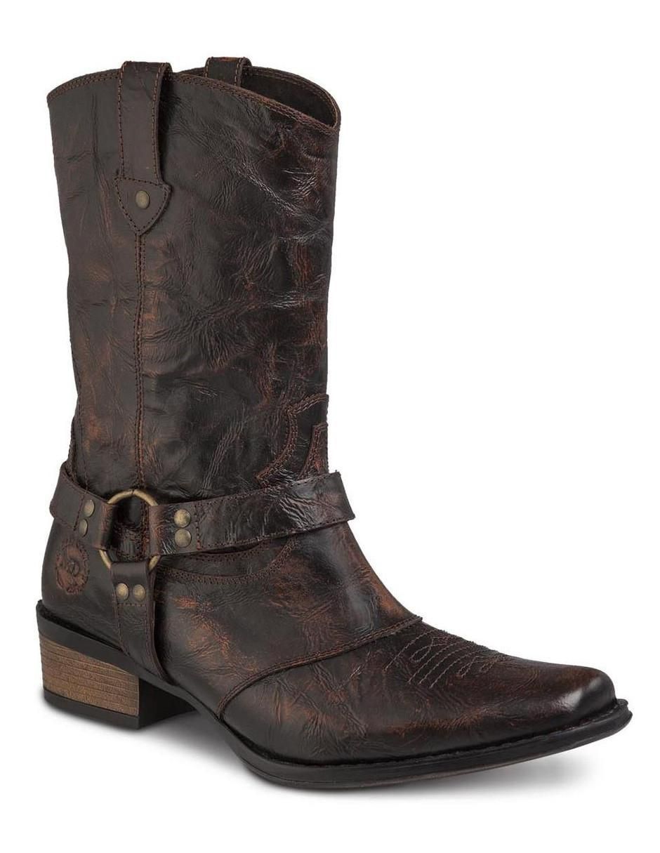 Bota de piel para hombre Bota de piel para hombre