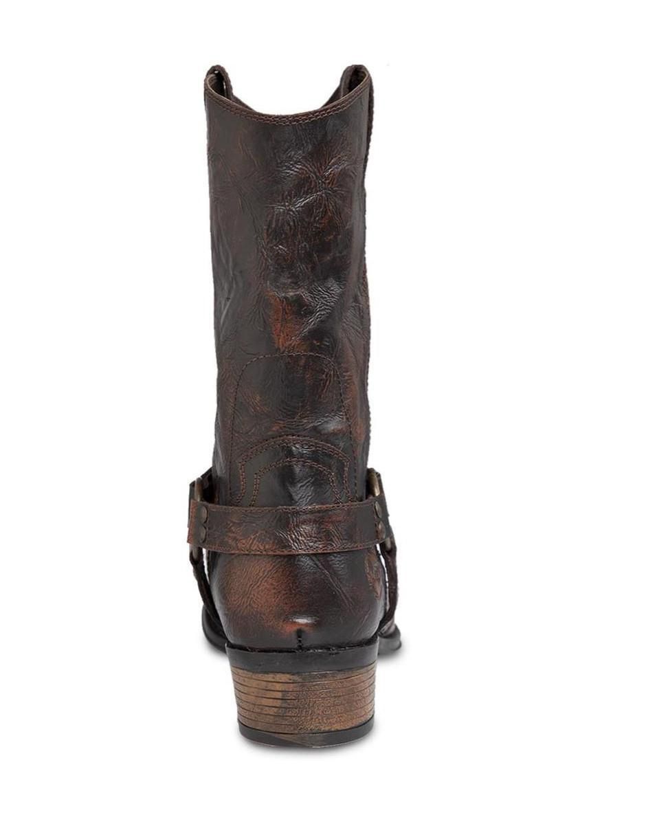 Bota de piel para hombre