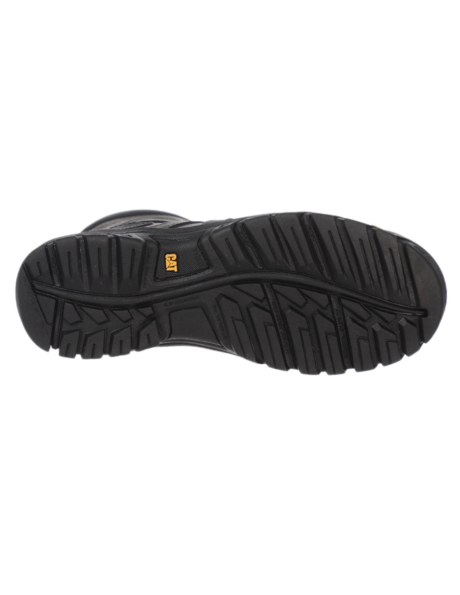 Bota industrial caterpillar de cuero y piel