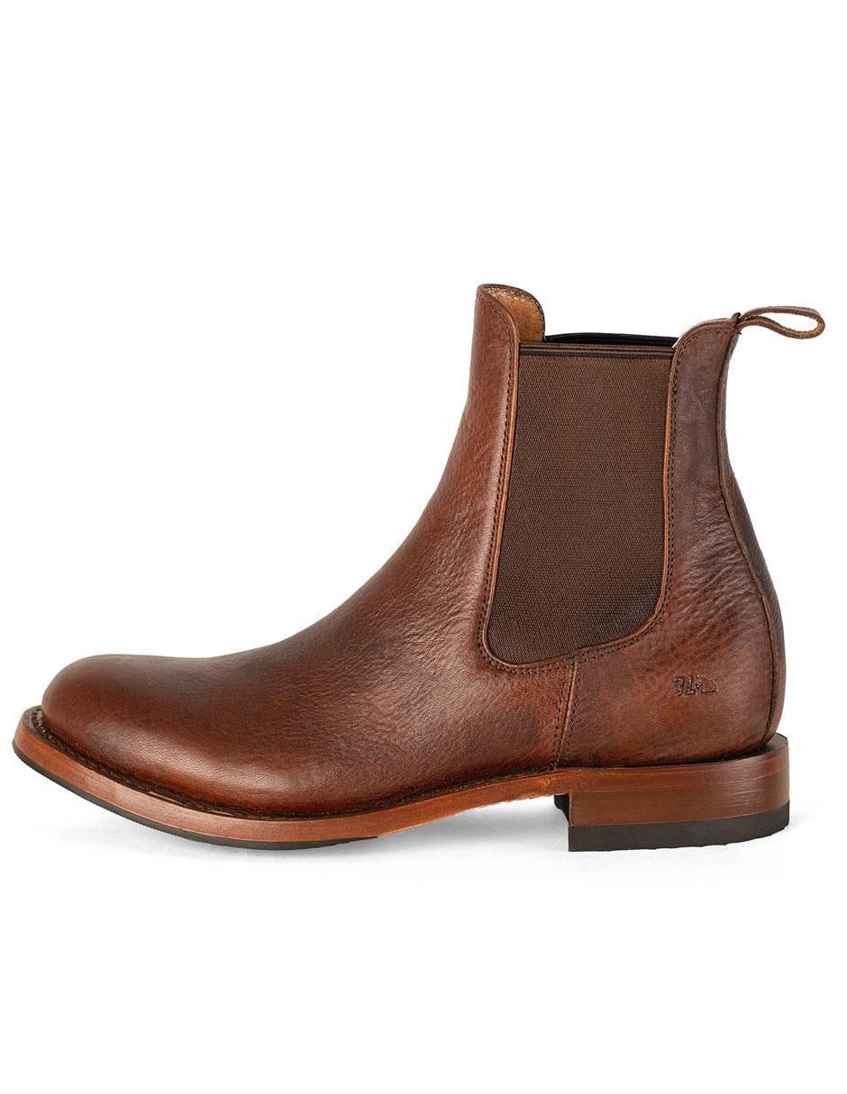 Botín Chelsea de piel para hombre Botín Chelsea de piel para hombre