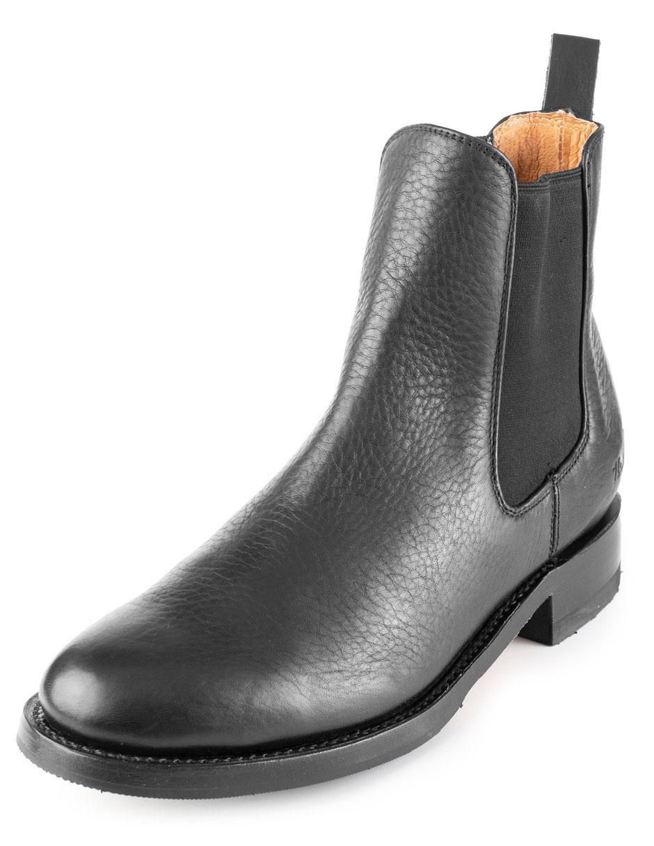 Botín Chelsea de piel para hombre 5