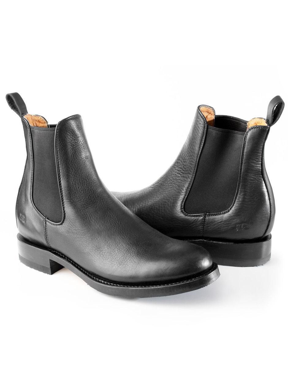 Botín Chelsea de piel para hombre 3