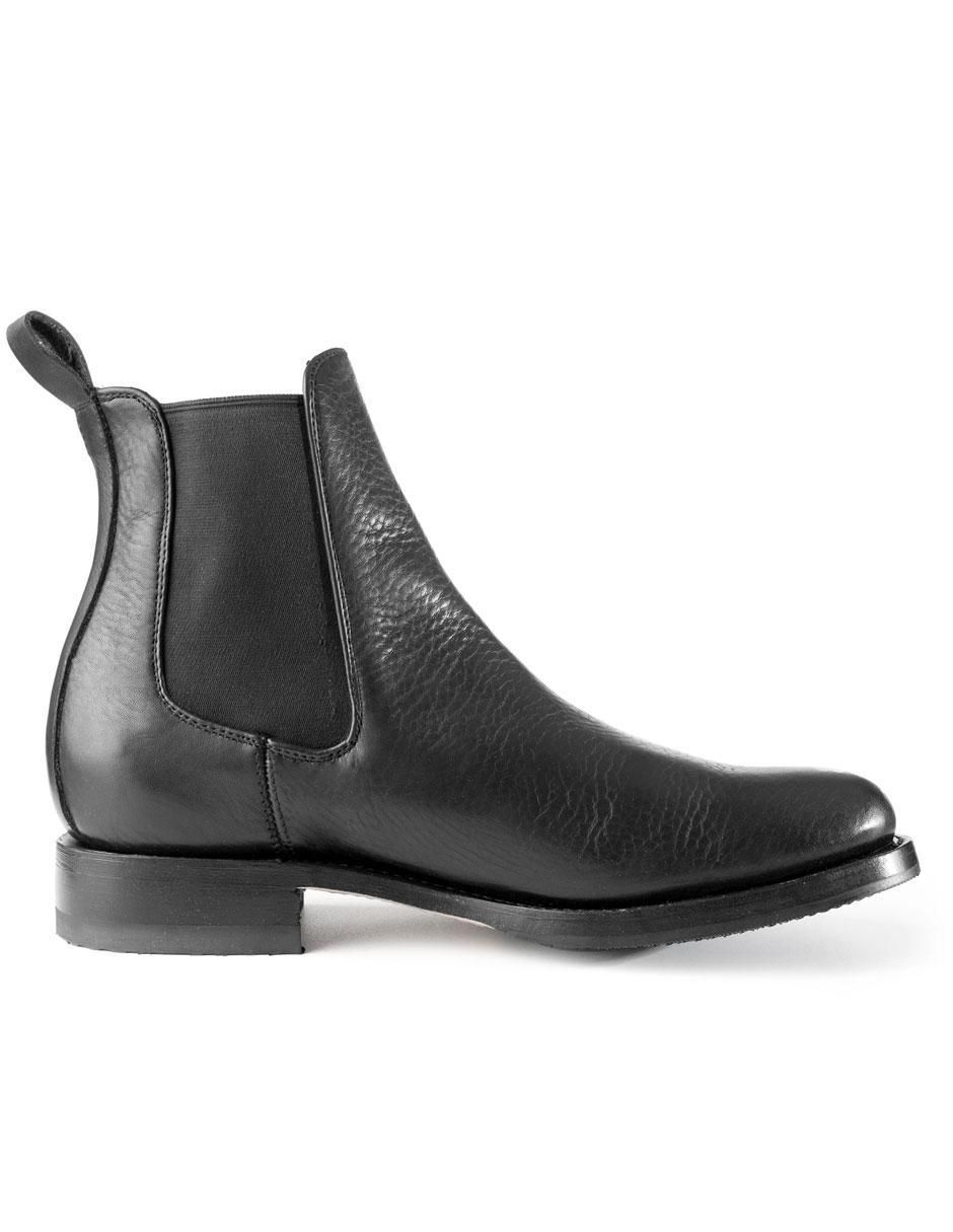 Botín Chelsea de piel para hombre 2