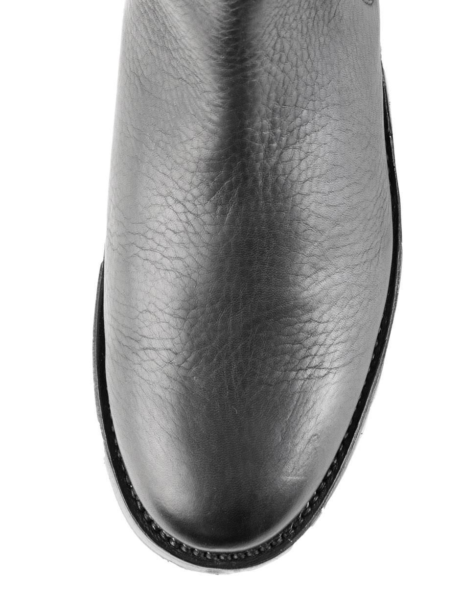 Botín Chelsea de piel para hombre 6