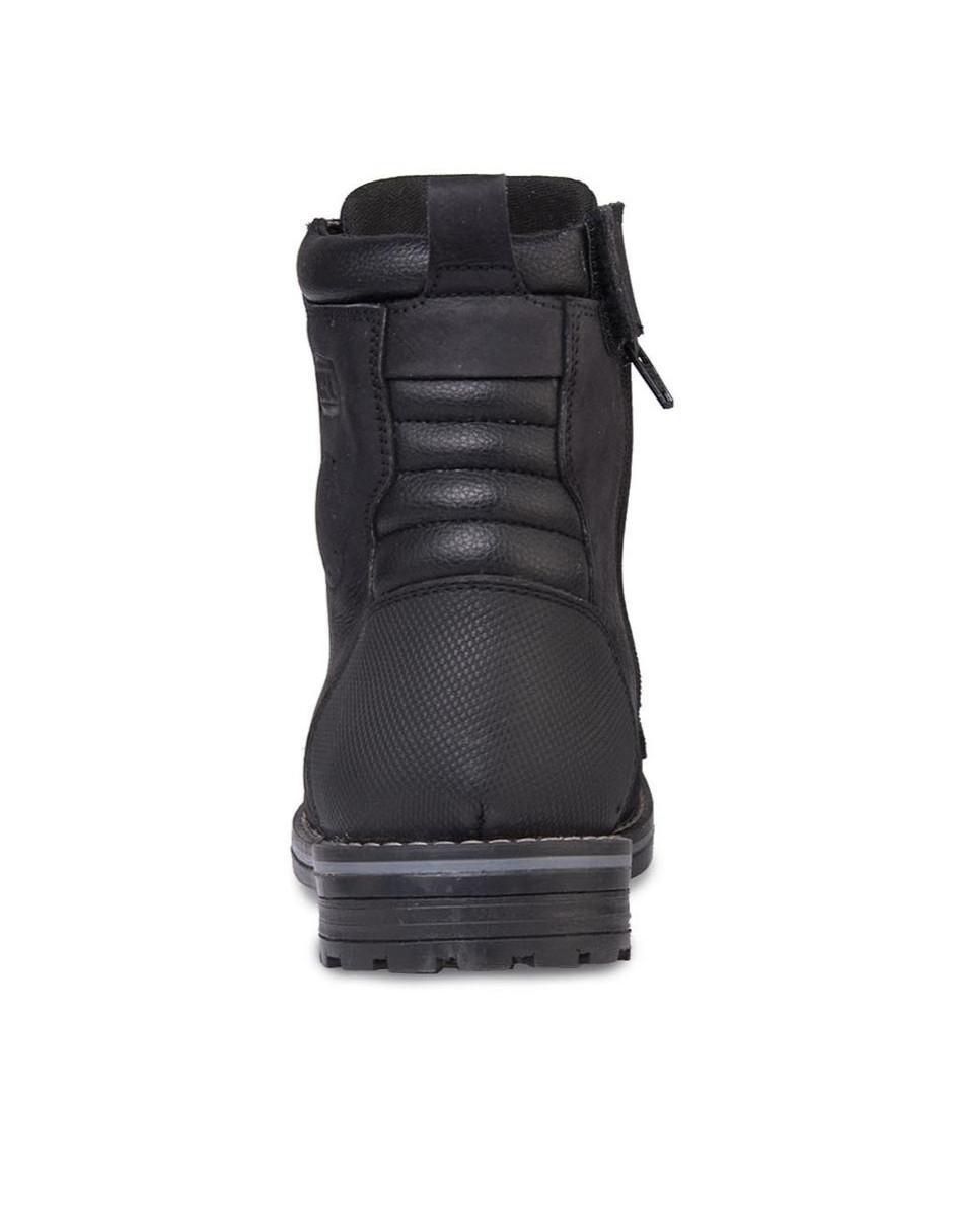 Bota de piel para hombre
