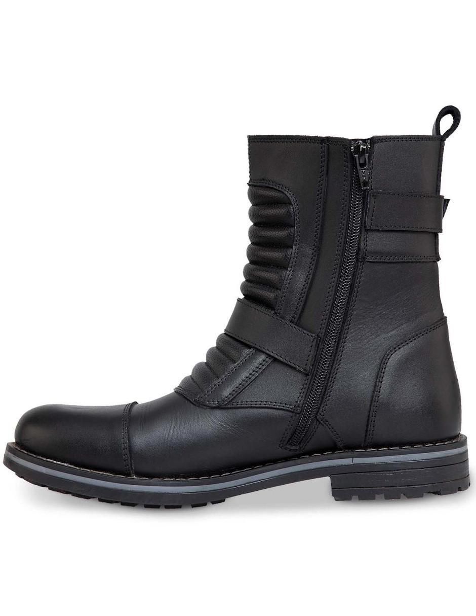 Bota de piel para hombre