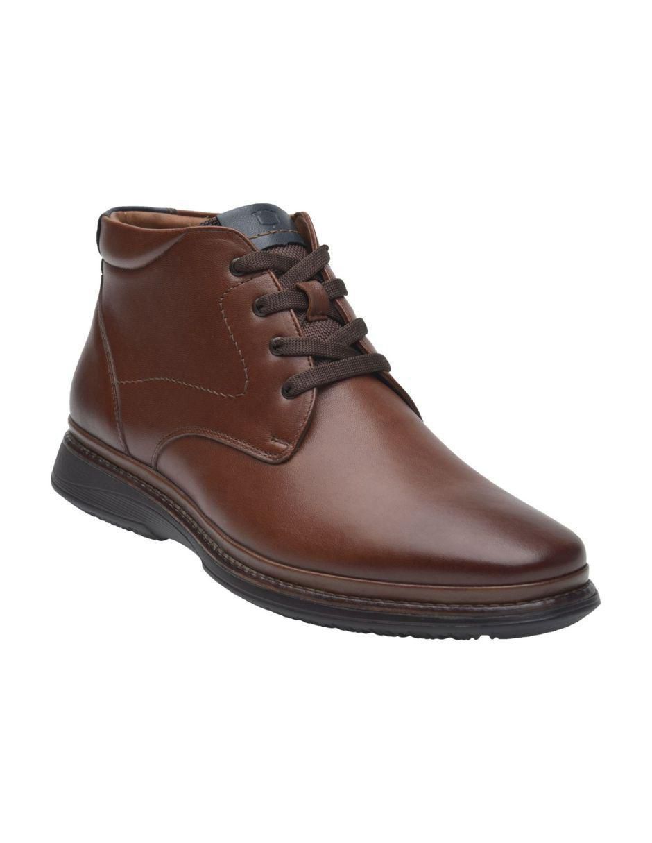 Botín de piel para hombre