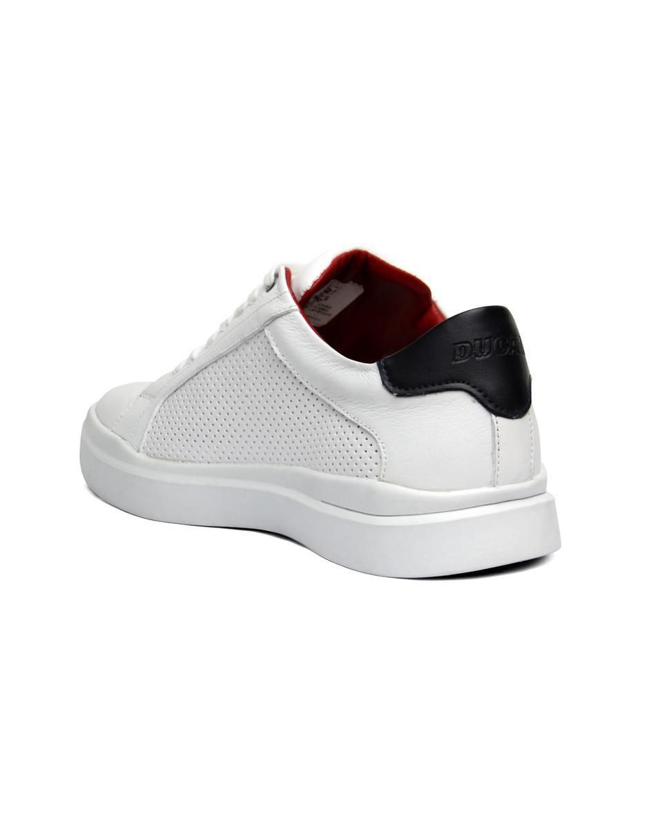 Tenis de piel para hombre