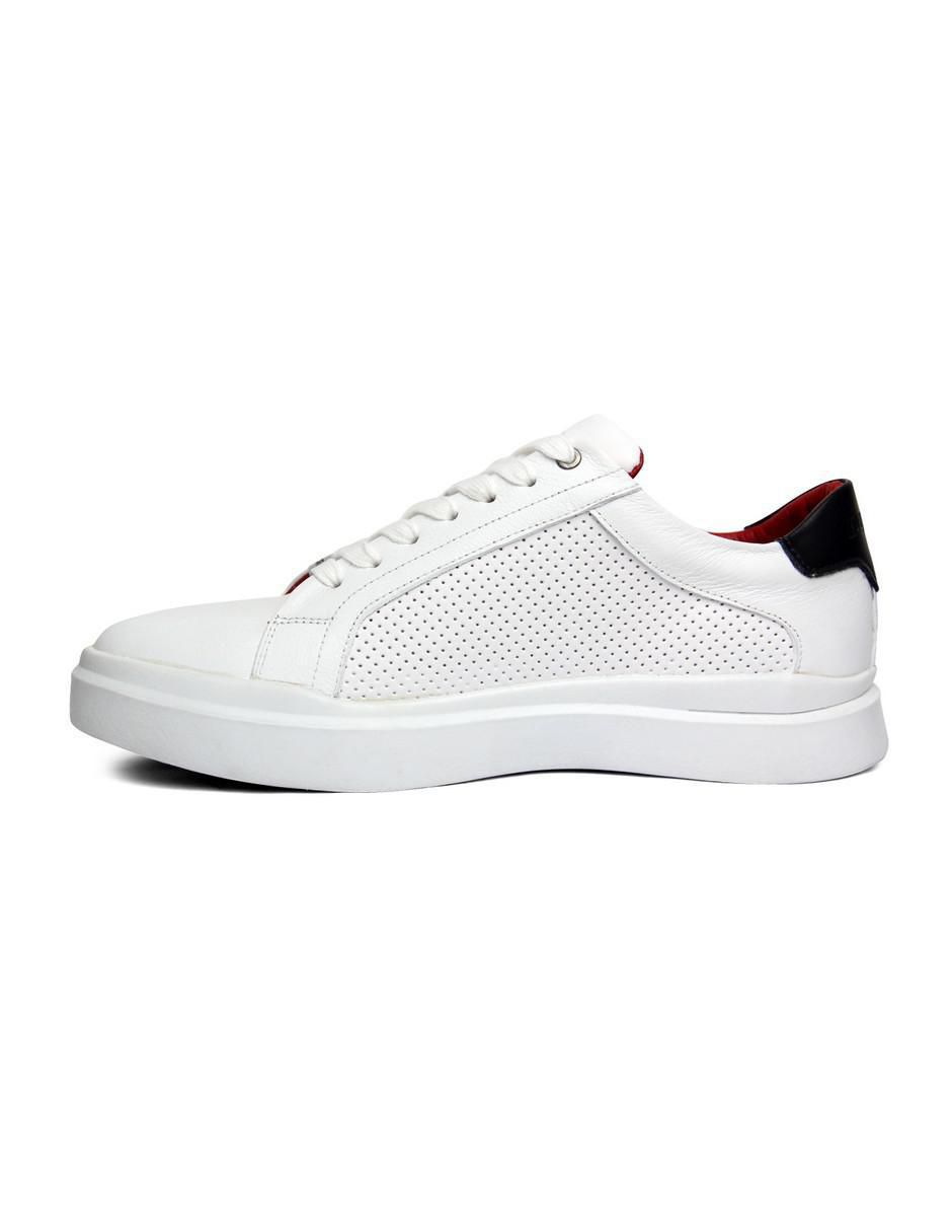 Tenis de piel para hombre
