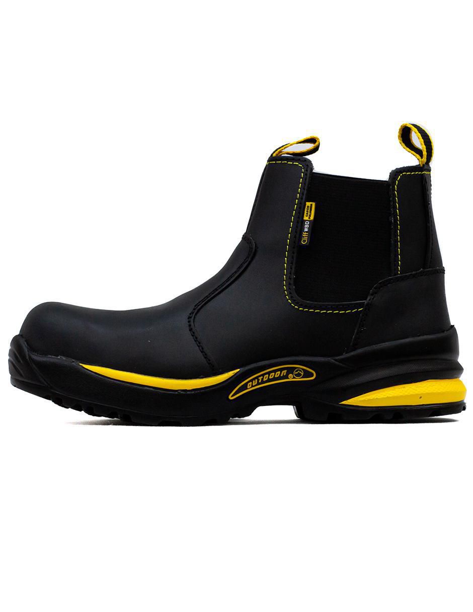 Bota de piel para hombre