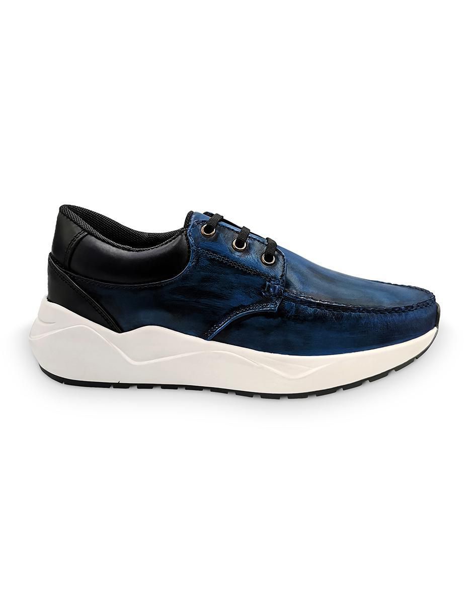 Tenis de piel Alaskacamaleon para hombre 2
