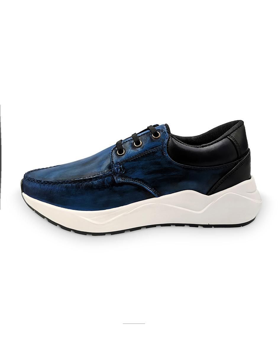 Tenis de piel Alaskacamaleon para hombre 4