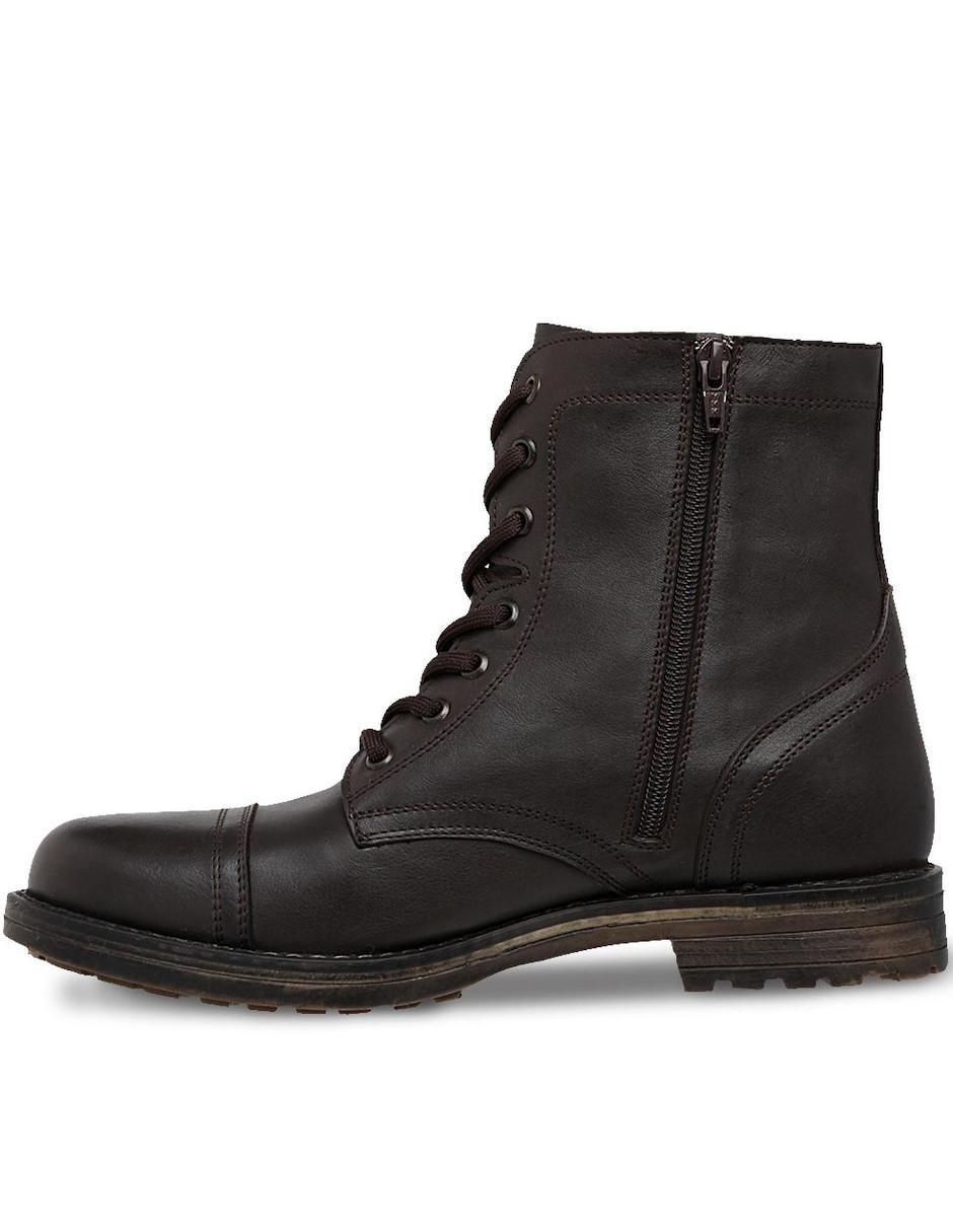 Bota de piel para hombre