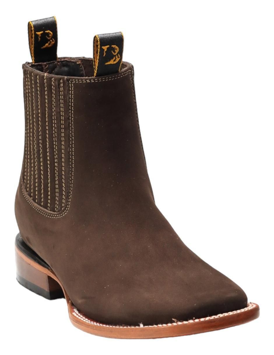 Botín Familia de piel para hombre