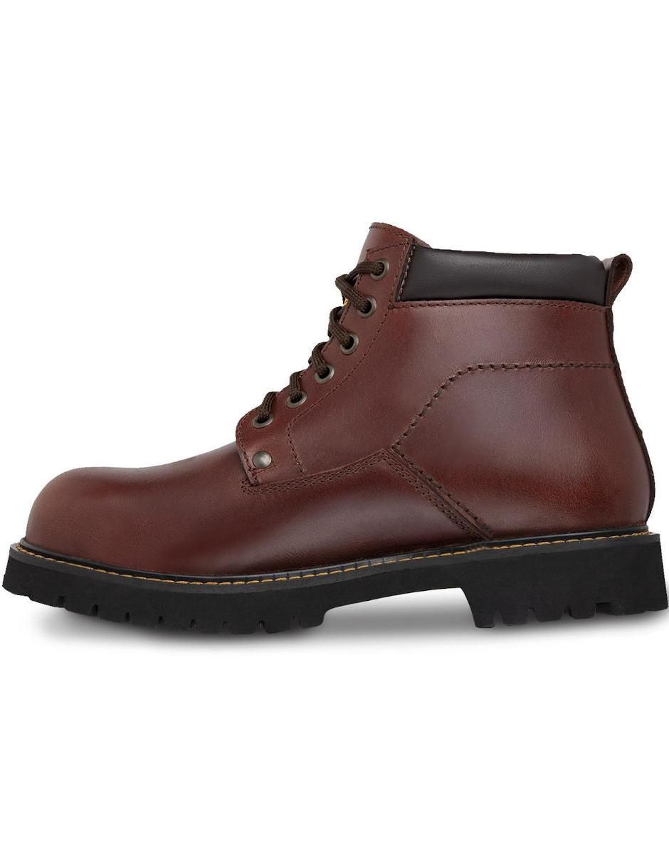 Bota de piel para hombre