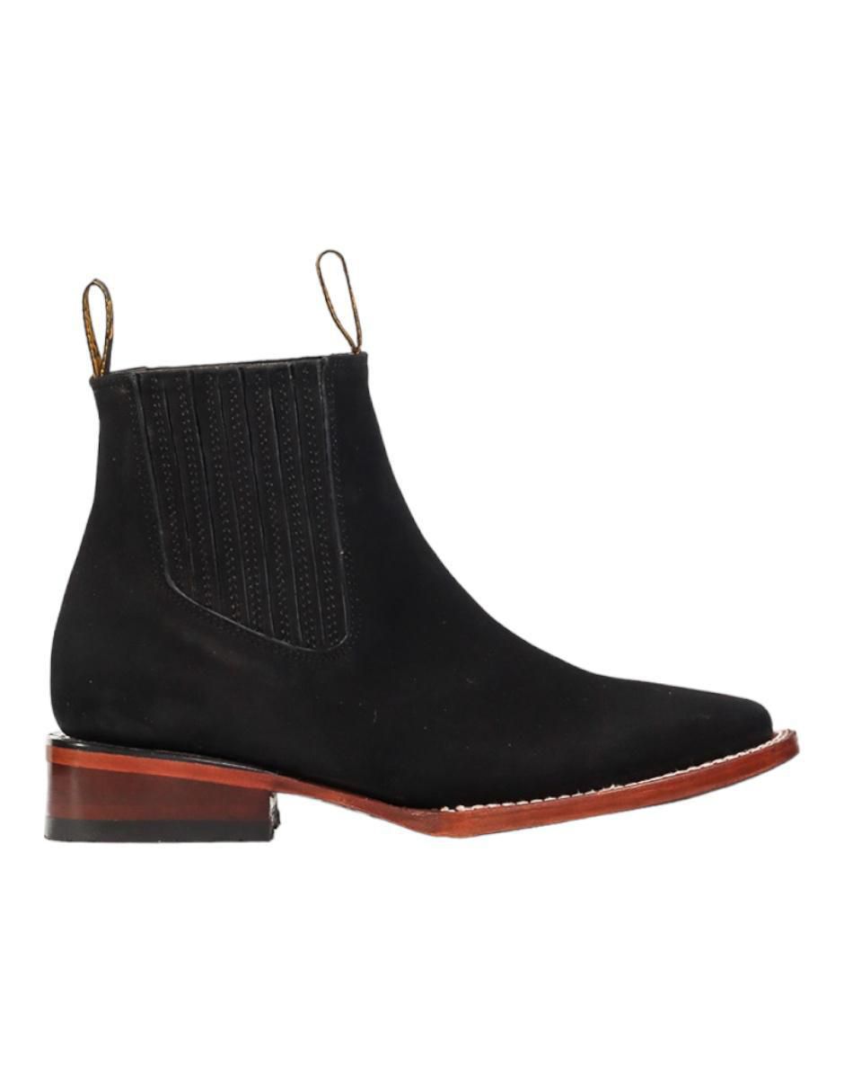 Botín Familia de piel para hombre 2