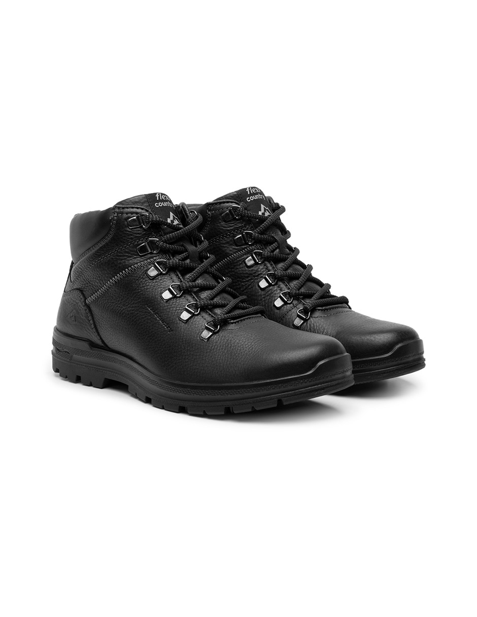 Botín de piel para hombre 6