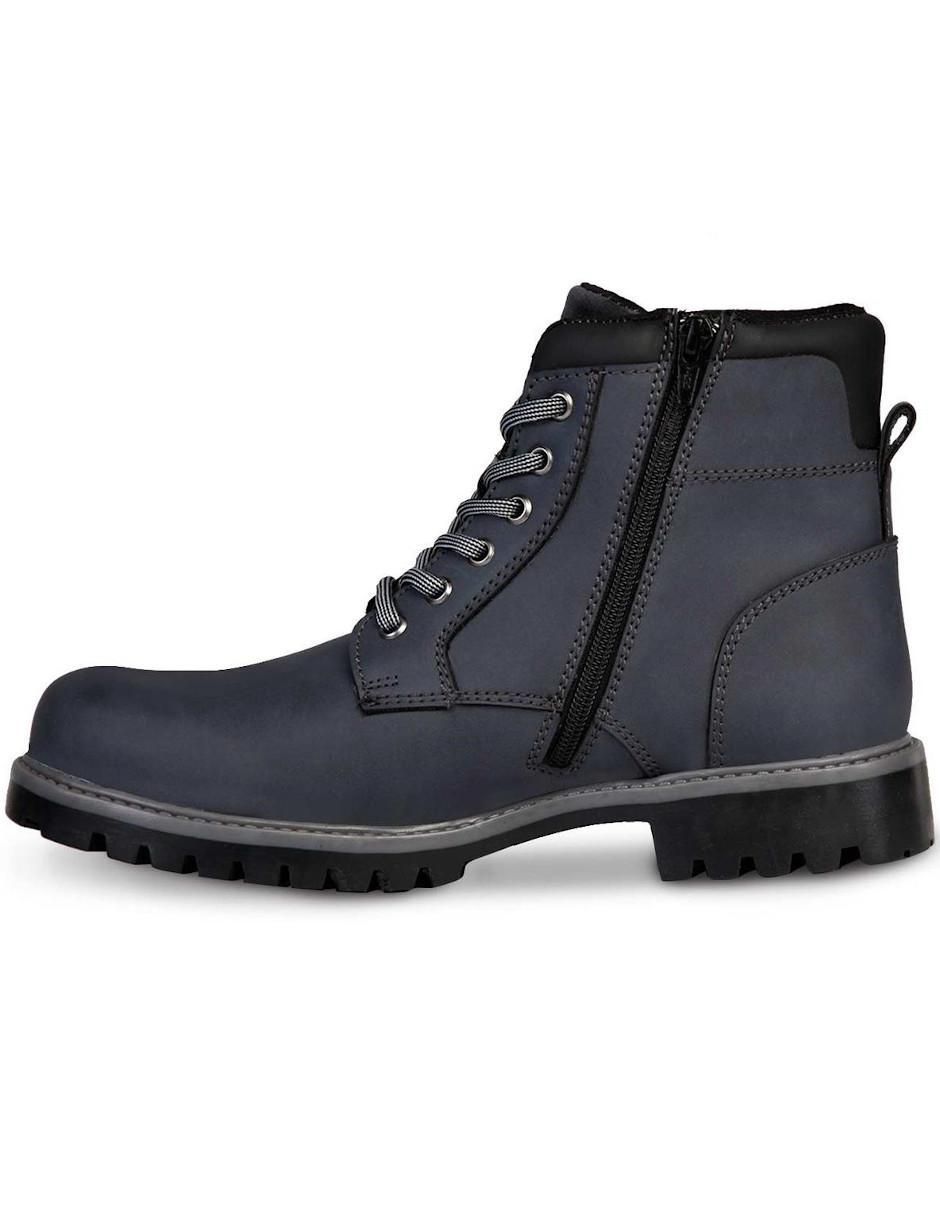 Bota de piel para hombre