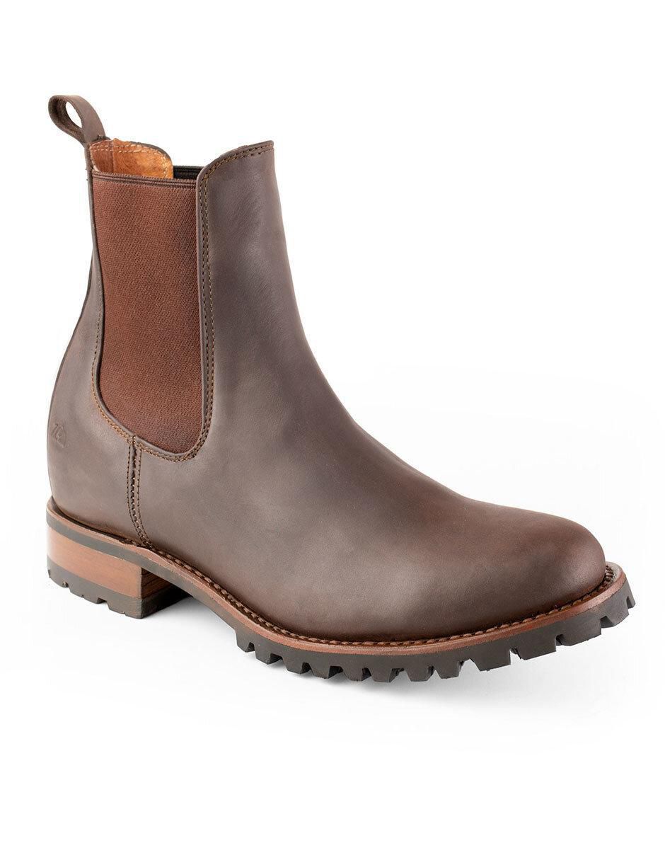 Botín de piel para hombre Botín de piel para hombre