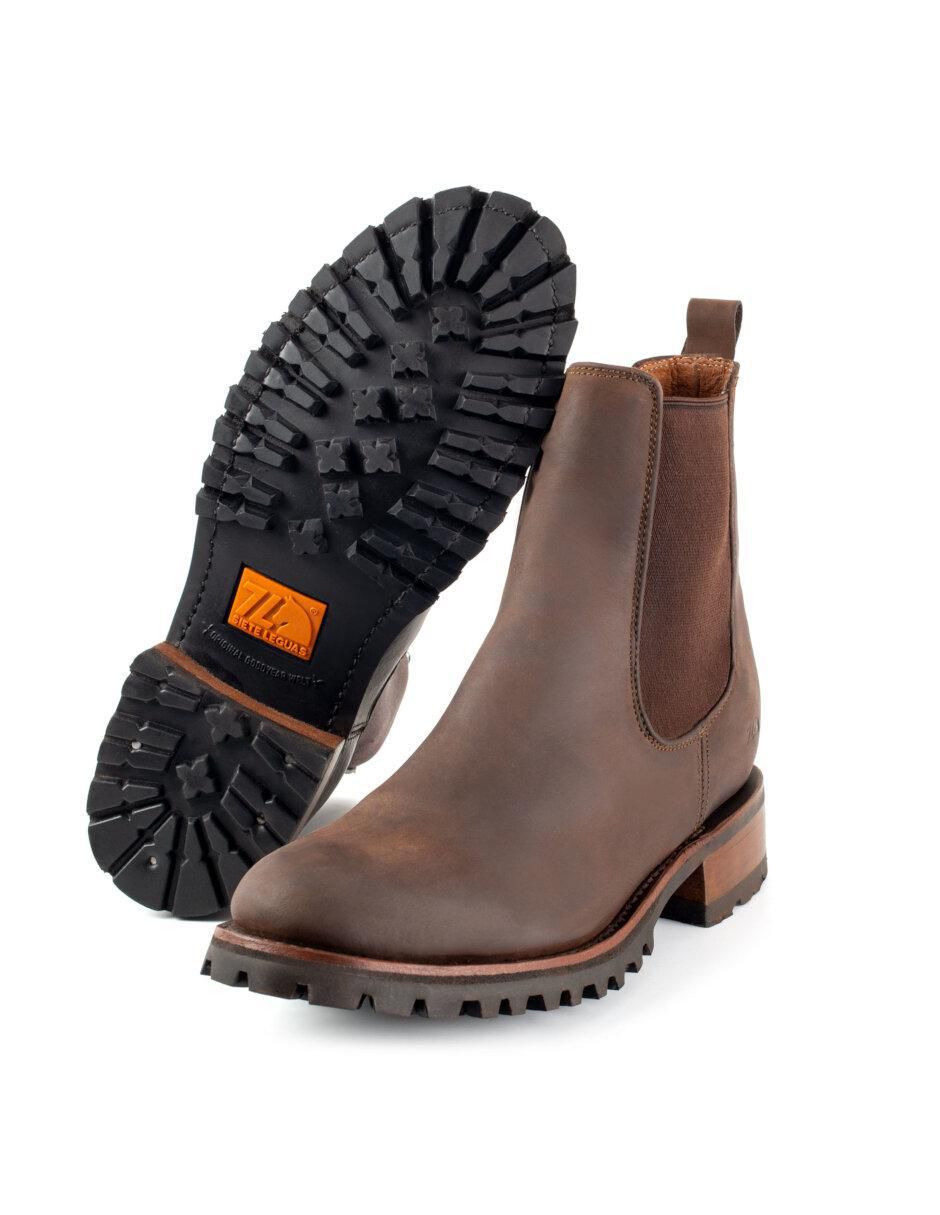 Botín de piel para hombre 4