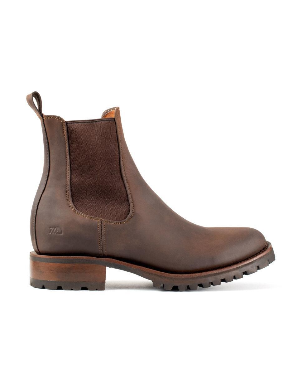 Botín de piel para hombre 6