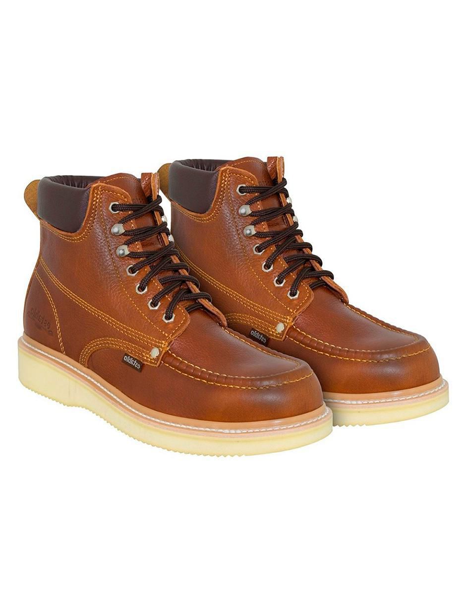 Bota de piel para hombre