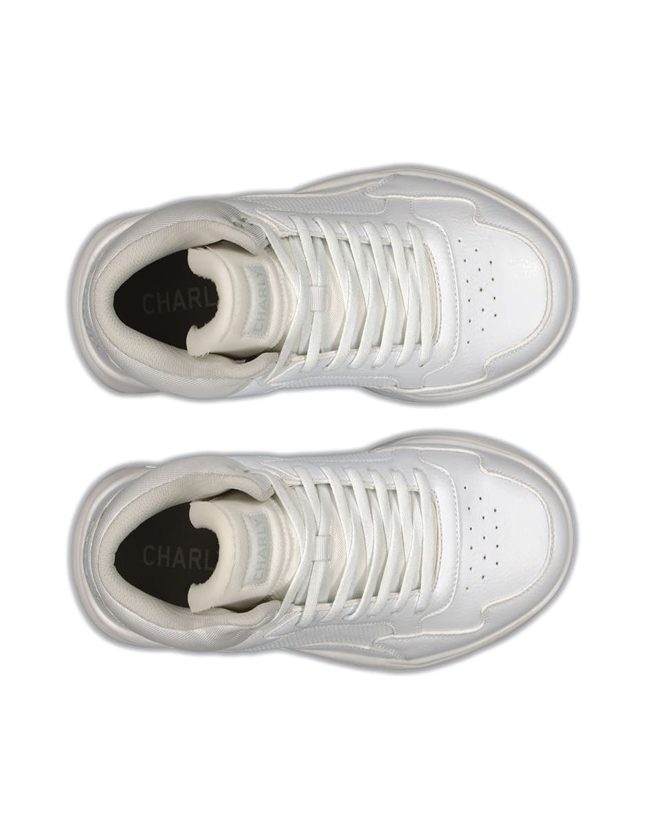 Tenis de piel para hombre