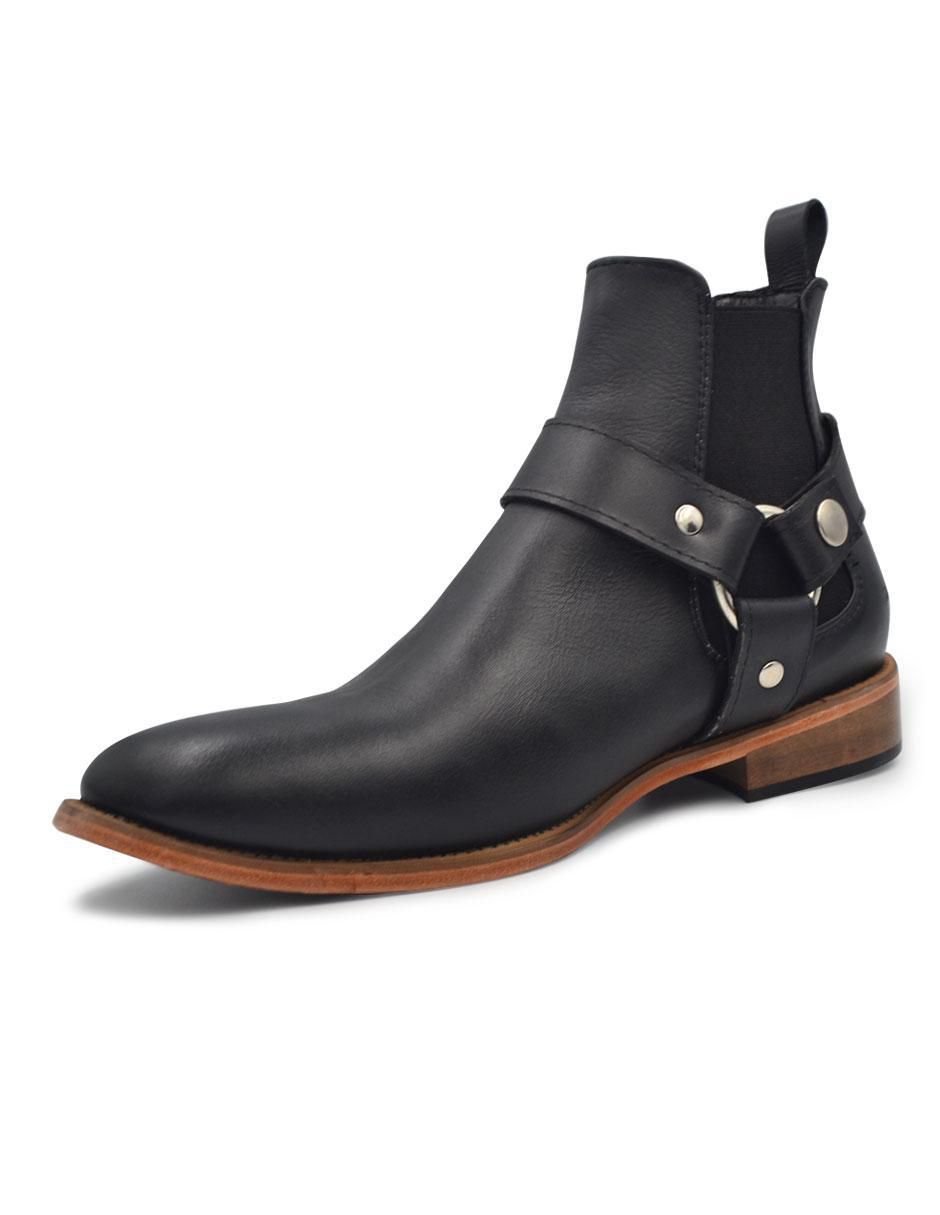 Botín de piel para hombre 2