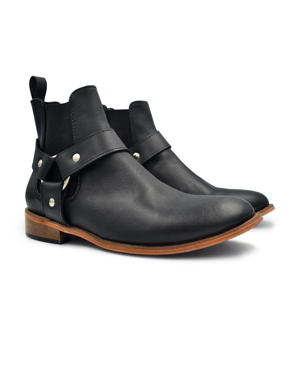 Botín de piel para hombre 3