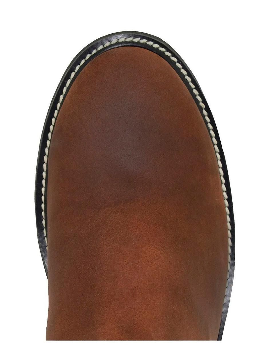 Bota de piel para hombre