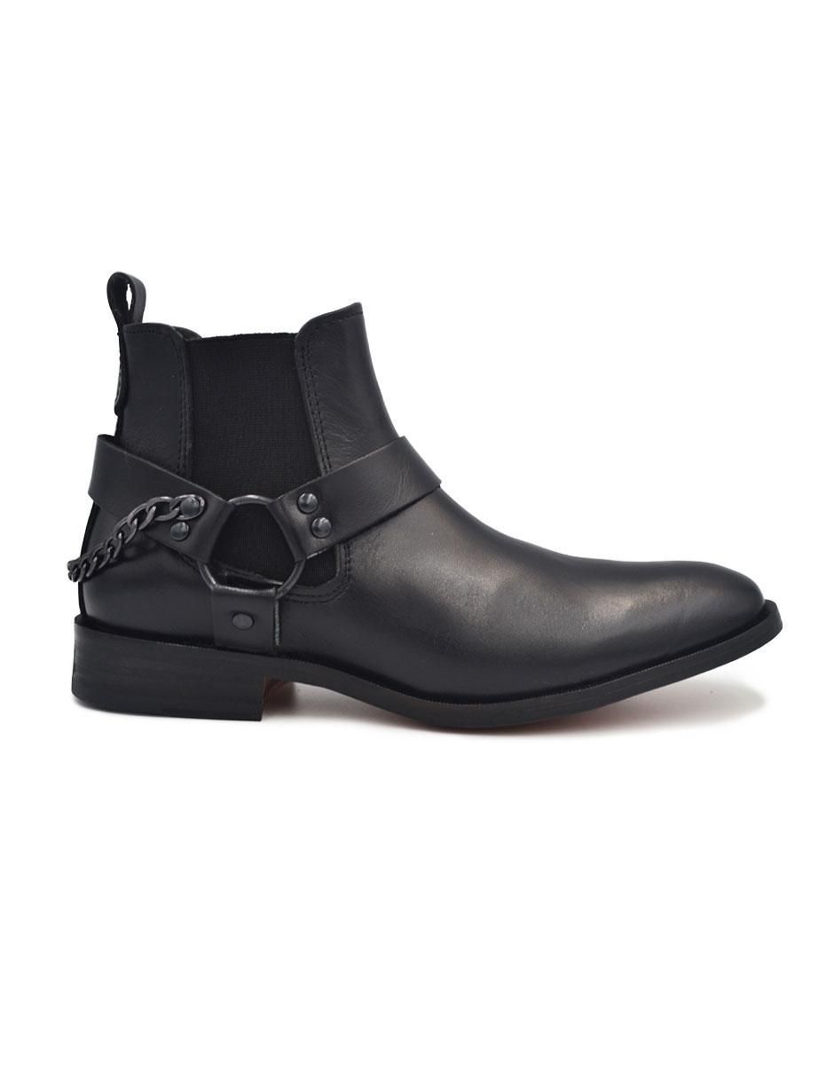 Botín de piel para hombre Botín de piel para hombre