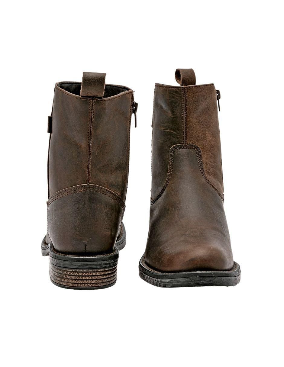 Bota de piel para hombre