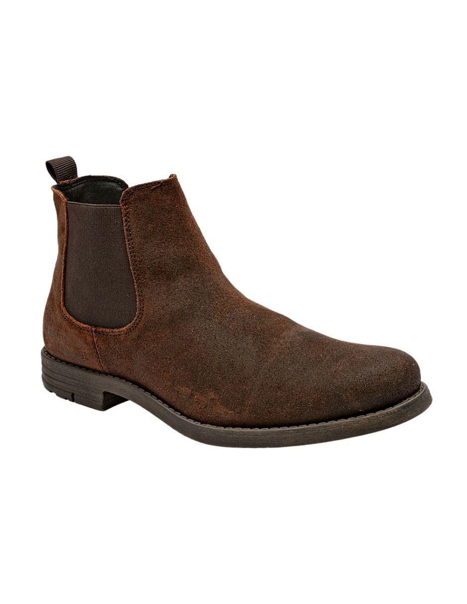 Botín de piel para hombre Botín de piel para hombre