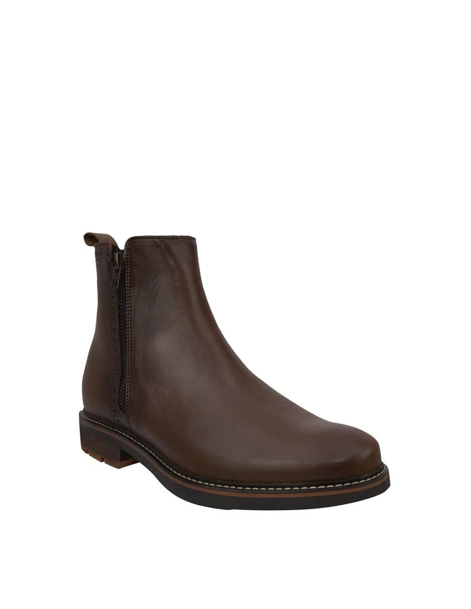 Botín de piel para hombre Botín de piel para hombre