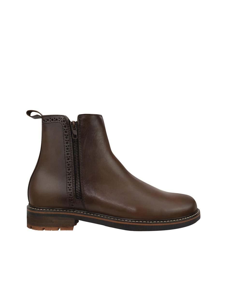 Botín de piel para hombre 4