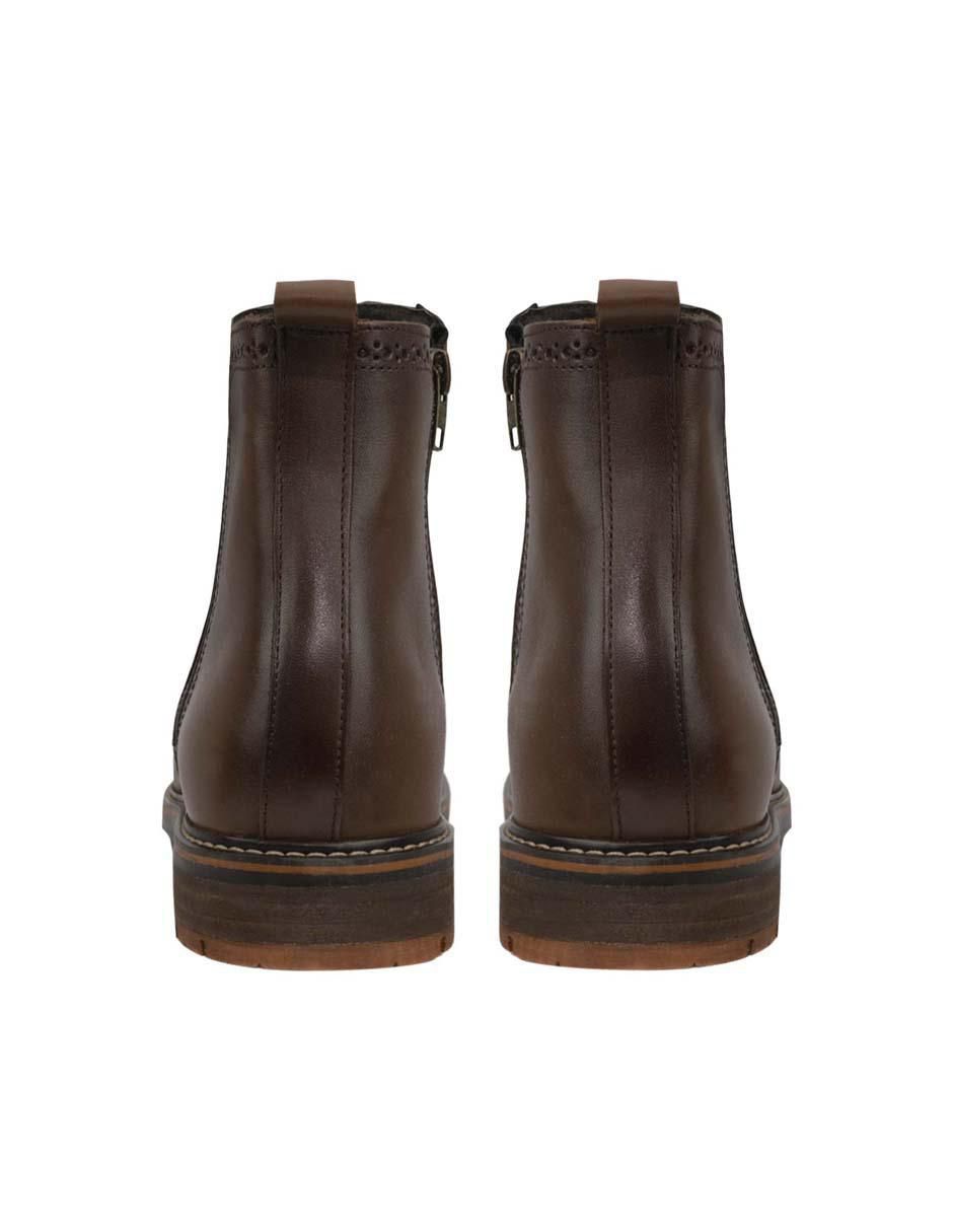 Botín de piel para hombre 3