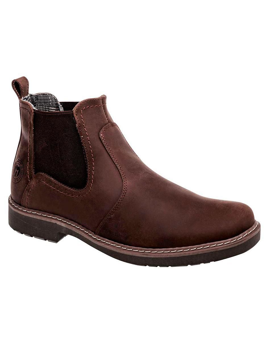 Bota de piel para hombre