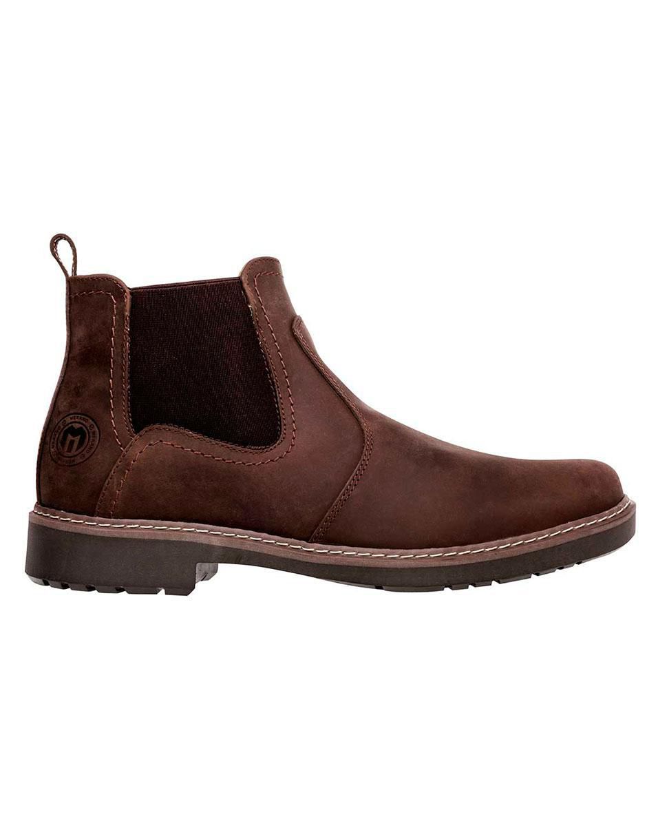 Bota de piel para hombre