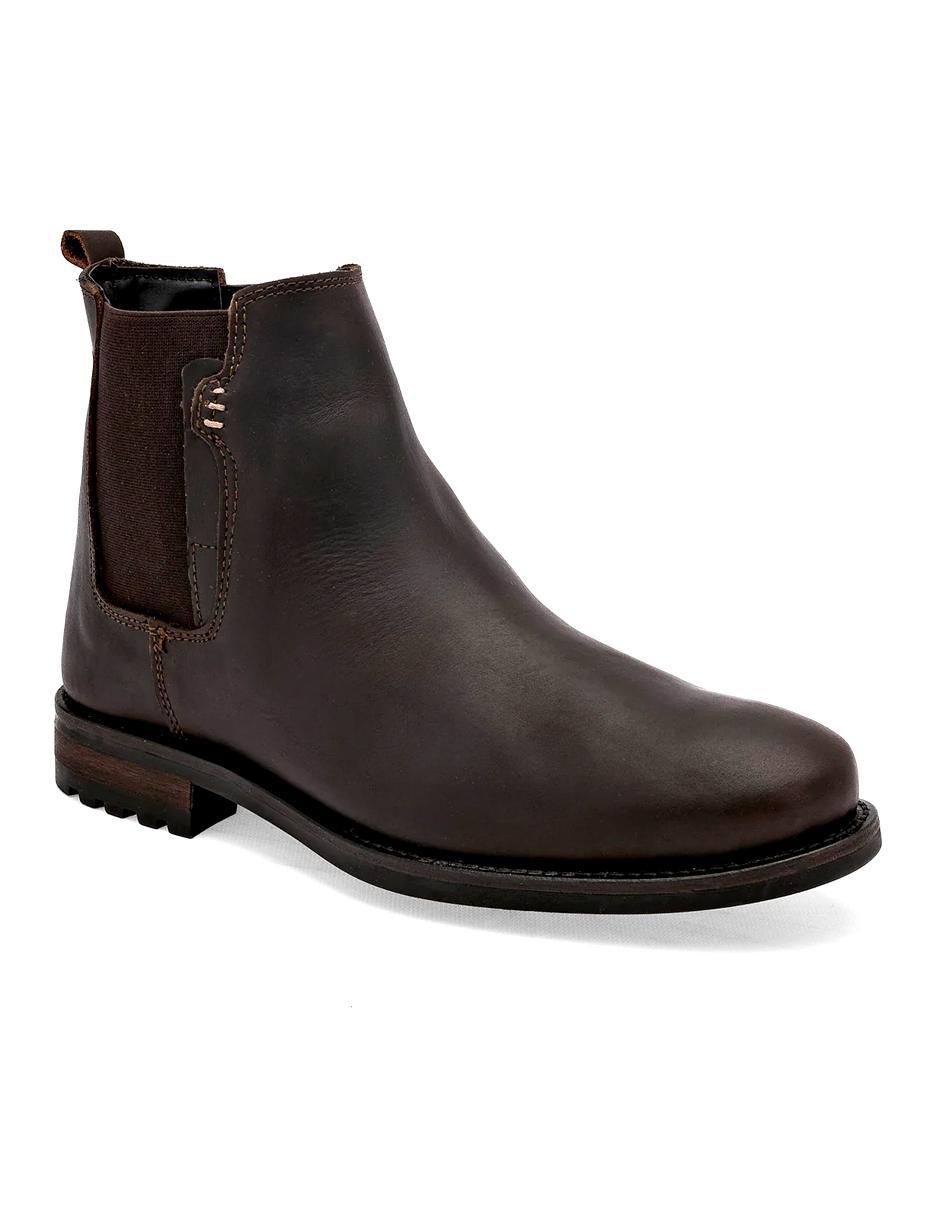 Botín de piel para hombre Botín de piel para hombre