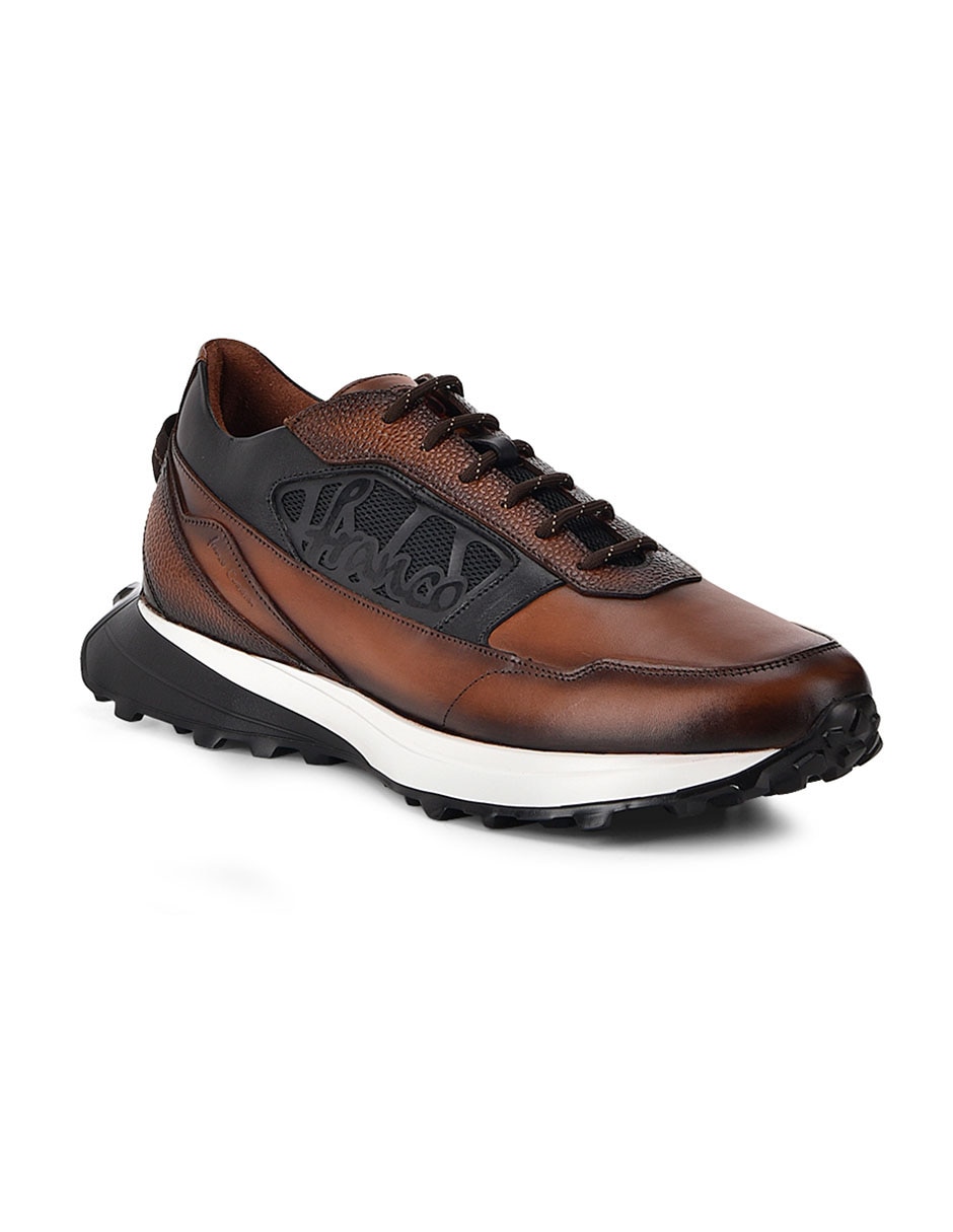 Tenis de piel franco para hombre 1